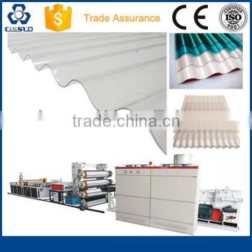 High quality pc wave sheet extrusion line