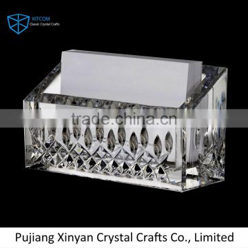 Best selling good quality crystal name card holder for business gifts