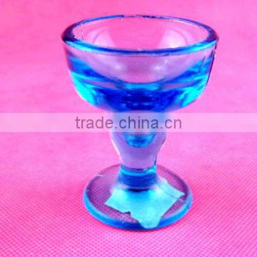 Hot sales colorful glass candle holder/ glassware