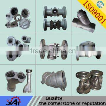 customized carbon steel metal engineer castings valve bonnets made in China
