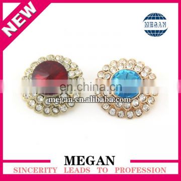 Wholesale Crystal Rhinestone Button for hair accessory