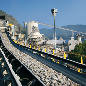 Pipe Conveyor Belts for Transporting Bulk Materials