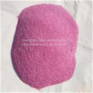PA Pink alumina oxide/fused alux/Al2O3/Electrocorundum