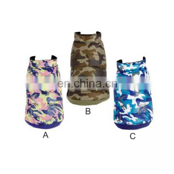 Hot New Products Hot Sale Spring Camouflage Pet Dog Clothes