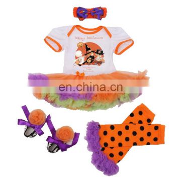 NewBorn Girls Clothing Sets For Baby Girl Clothes Toddler Lace Romper Dress Happy Halloween Costumes