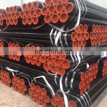 Best price of 9 inch a106 black iron seamless steel pipe