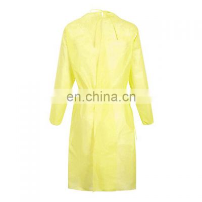 Low Price Disposable Visitor Gown PP