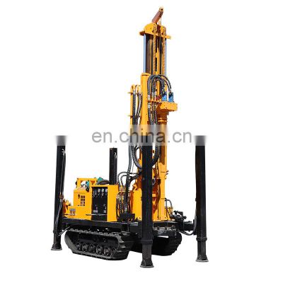 OrangeMech factory price rock drilling 250m crawler portable truck mounted drilling rig for water well
