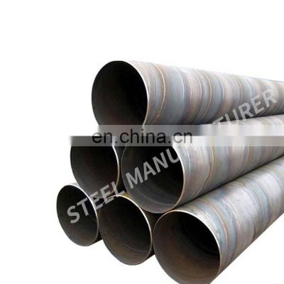 6mm-20mm thick steel tube ssaw spiral welded steel pipe