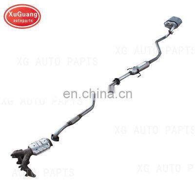 XUGUANG hot sale full set exhaust system product for hyundai elantra (muffler and catalytic converter)