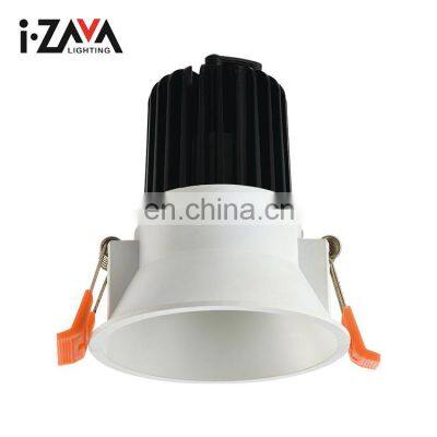 Industrial Mini Round Recessed Mount Narrow Beam Indoor Bedroom 10 12 14 Watt Cob Led Spot Light