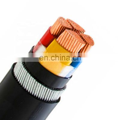 copper flame retardant halogenfree power cable mud zr yjv22 0.6/1kv 4x185mm2 kablo