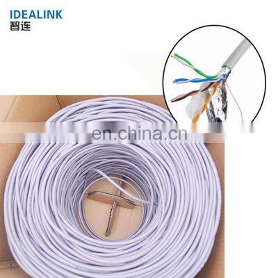 Cheap price free sample pvc jacket cat5e ethernet cable 4p cat5 ftp network cable