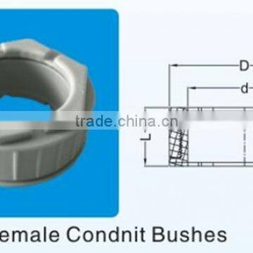 Hot Sale and Reliable Quality PVC Conduit Fitting Male Tp Female Conuit Bushes