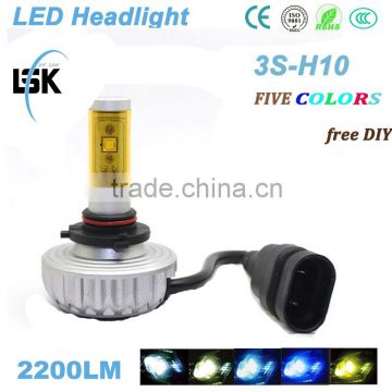 Wholesale Auto Parts 3S cr-ee LED Headlight 3000LM h10 all in one led headlight