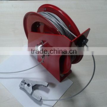 Spring Rewind Grounding Cable Reel