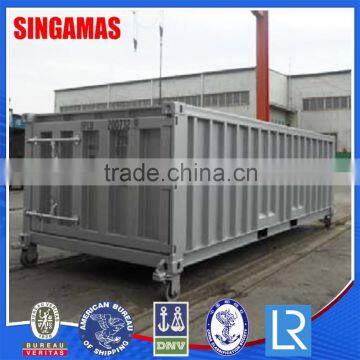 20' Half Height Side Door Shipping Container Without Top