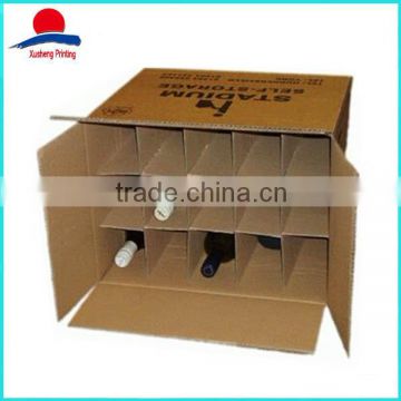 Custom High Quality Wine Bottle Carton Box