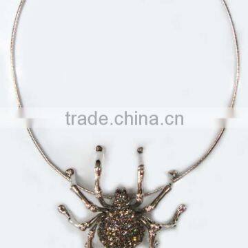 Spark Spider Fashion Jewelry Simple Necklace