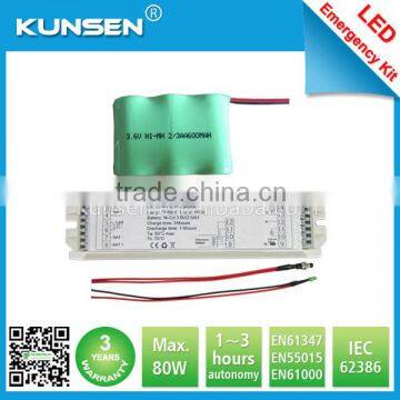 High quality Fluorescent Emergency Kit with Battery pack