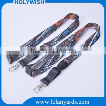 Custom sulimation polyester designed lanyards with you own logo