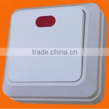 European style surface mounted led wall electrical switch (S1101)