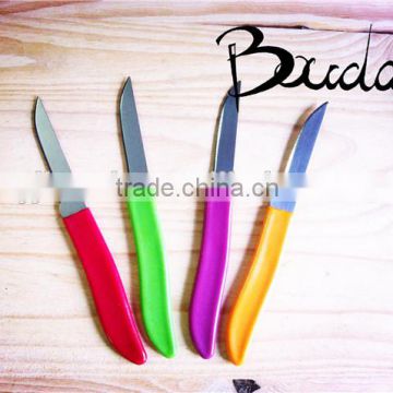 6" Best selling cheap price disposable colourful fruit knife BD-K6643