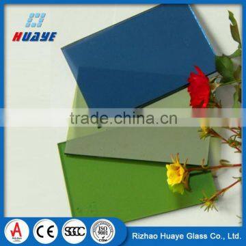 China Manufacturer dark blue various reflective glass