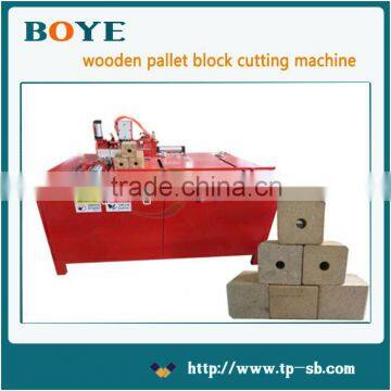 The latest version wooden pallet block cutter factory direct sale