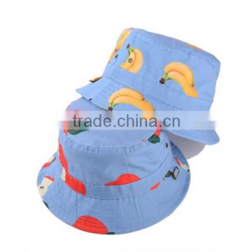 Custom high quality cheap print pattern bucket hat for adult