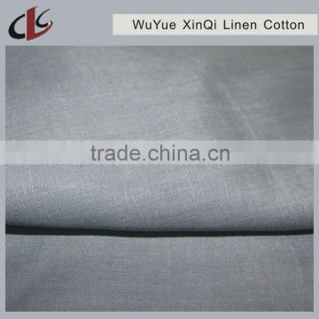 100%Linen 17*21 52*53 53/54" Plain Dyed Garment Fabric