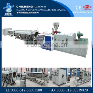 CE&ISO 16-630mm PVC Water Pipe Extrusion Machine