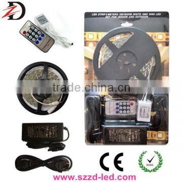 Keys 14 IR Controller Dimmable Warm White LED Strip Complete Set with Blister Pack