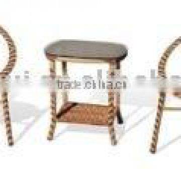 pvc rattach chair