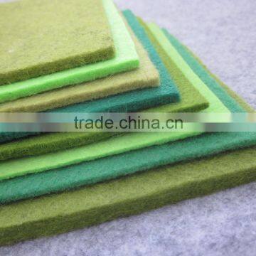 Colourful Nonwoven fabric polyester needle Felt