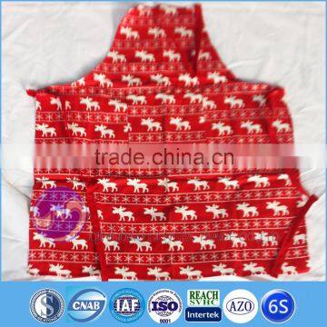 Christmas Design wholesale elk printing cooking kitchen apron