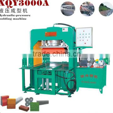 Semi automatic XQY3000 kerb stone block machine