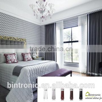 Bintronic Modern Home Curtain Design Electric Curtain System With Window Curtain Mechanism