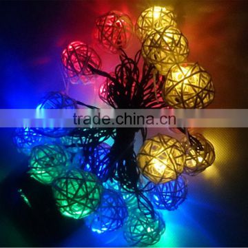 20L LED -colorful Christmas wedding party holiday indoor outdoor sepa takraw -solar string lighting wedding