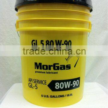 MorGas 80W90 Gear Oil, GALLON PAIL