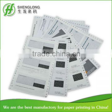 Payslip continuous form printing(carbonless computer paper) SL596