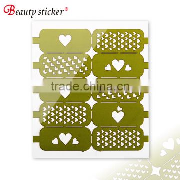 2016 trendy wholesales nail stencil sticker