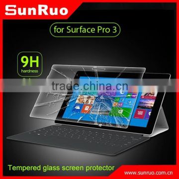 Tablet accessories 0.3mm tempered glass screen protector for surface