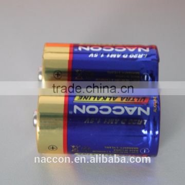 D alkaline battery 1.5v 2200mins LR20 DM1 LR20