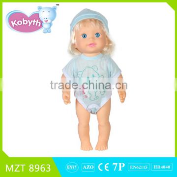 New !Own Design High Quality PVC Baby Doll+Cloth