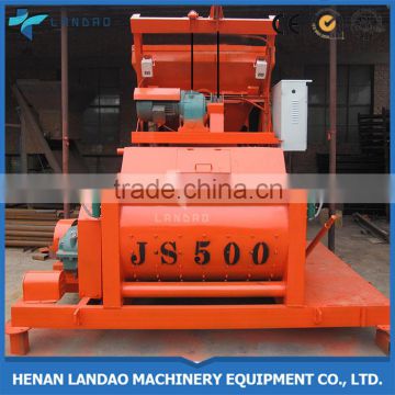 Concrete mixing machine for cement and sand