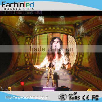 Aluminum rental Super slim cabinet P5 high definition stage LED screen for concerts