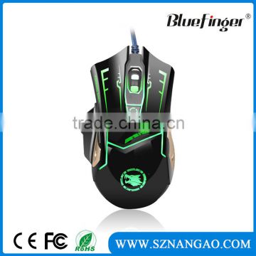 2016 new Alloy 7 color backlit USB wired gaming mouse