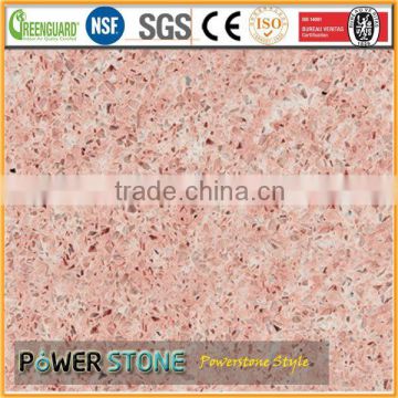 Foshan Manufacturer Artificial Red Quartz Stone For Kitchen Countertop