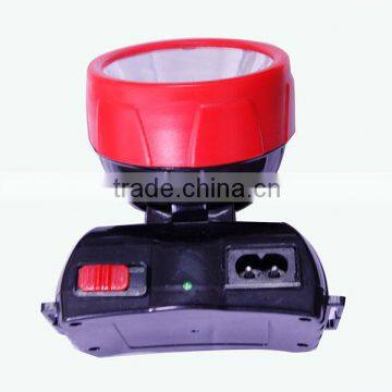 High power plastic rechargeable LED head light